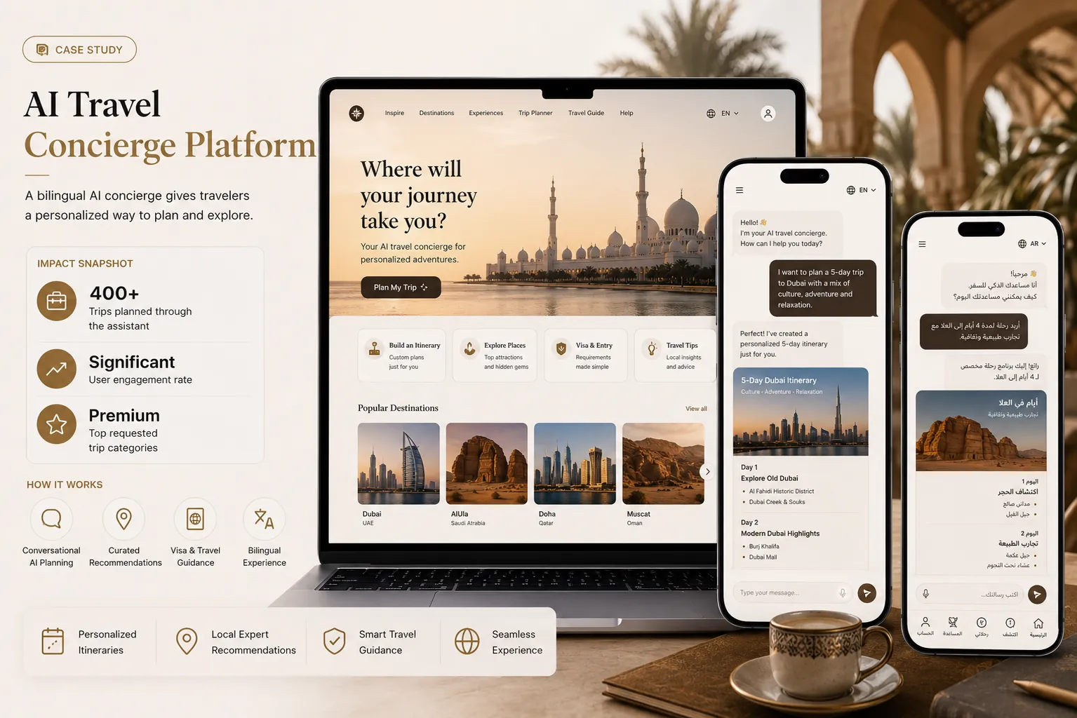 AI travel concierge platform