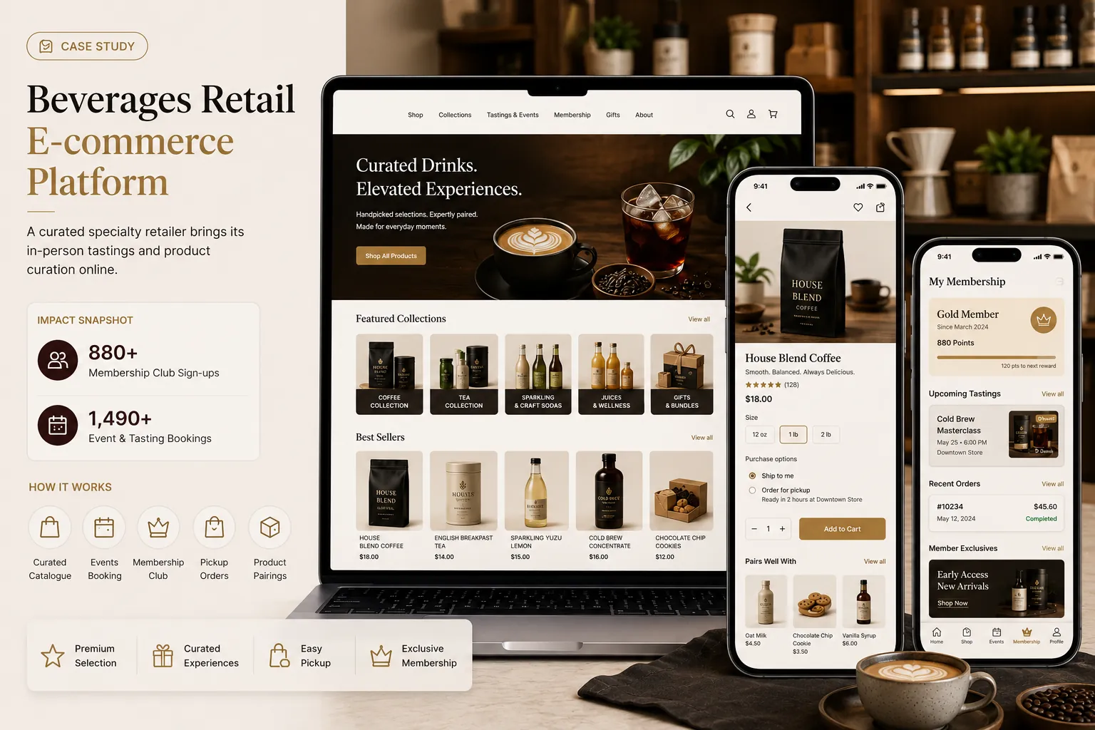 Cover image for Beverages retail e-commerce platform